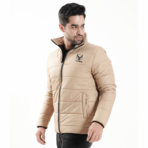 Beige Puffer Jacket