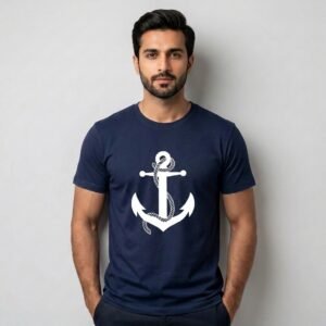 Yildirim Anchor Tee Navy