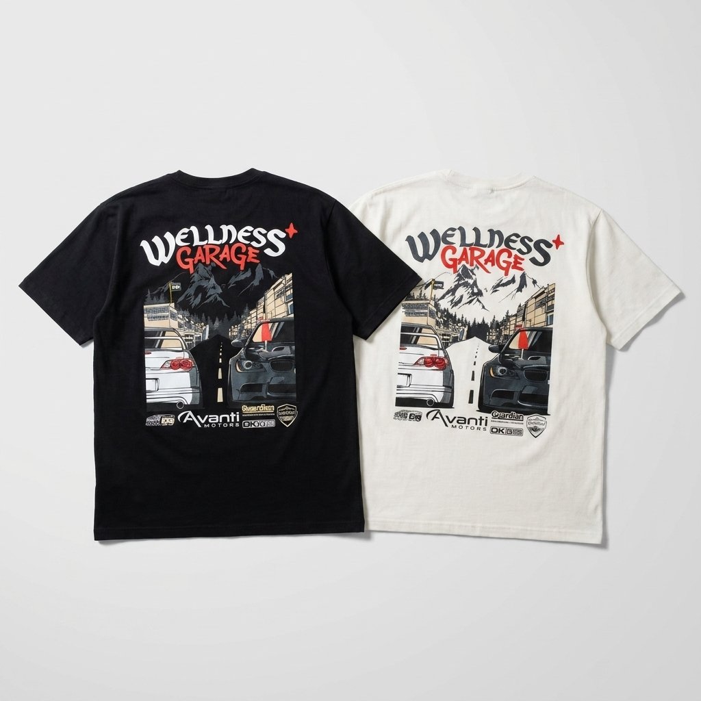 Cohesive Brand Merchandise: "Wellness Garage" Apparel Bundle - Image 2
